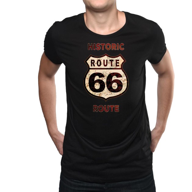 Мъжка тениска Route 66