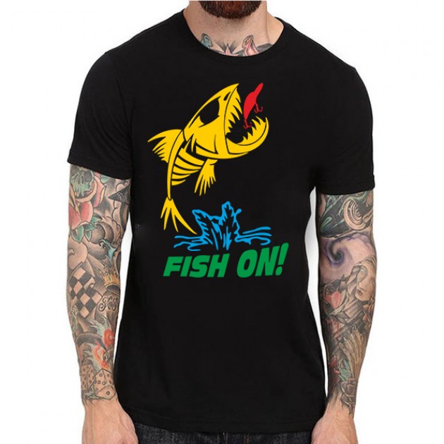 Мъжка тениска FISH ON!