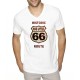 Мъжка тениска Route 66