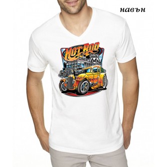 Мъжка соларна тениска Hot Rod
