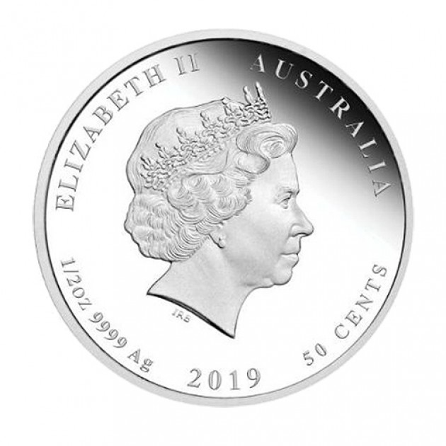 Сребърна монета Лунен календар Прасе ( 2019г. - година на прасето)