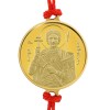 Златна гривна Свети Димитър, 16 мм